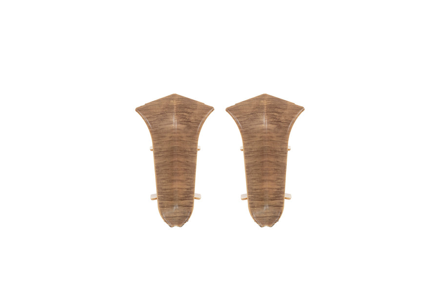 Внутренний угол для плинтуса Premium, матовый цвет Verden Oak/Honey Tarbek, 2 шт.