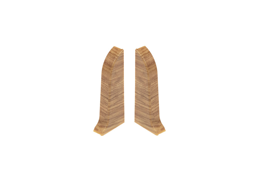 Левая и правая торцевые заглушки для плинтуса Premium matt Reduty Oak (2 шт.).