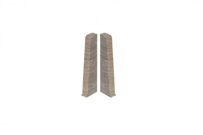 Hi Line skirting board end caps pair 1 set = 2 pcs (L+R) Lincoln Mat