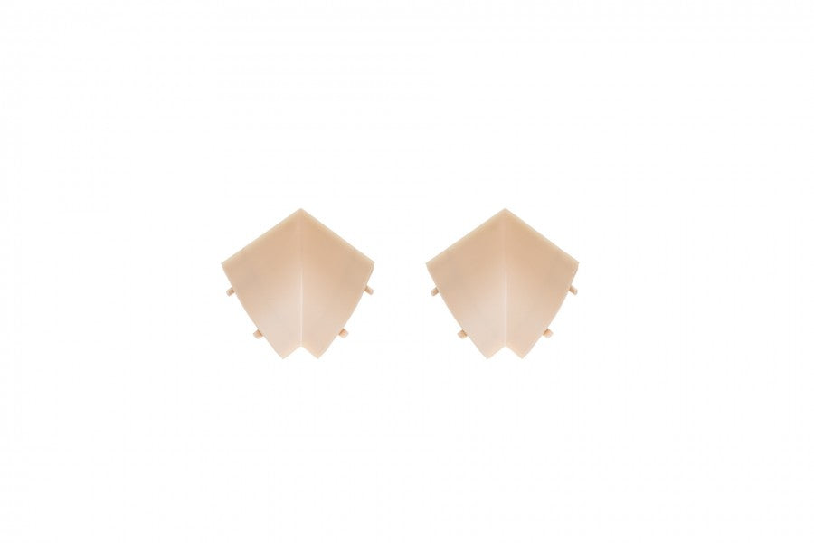Internal corner for wide concave countertop strip BL 33 Marble Mil Gloss 2 pcs.