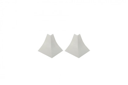 External corner for wide concave countertop strip BL 33 Marble 051 2 pcs.