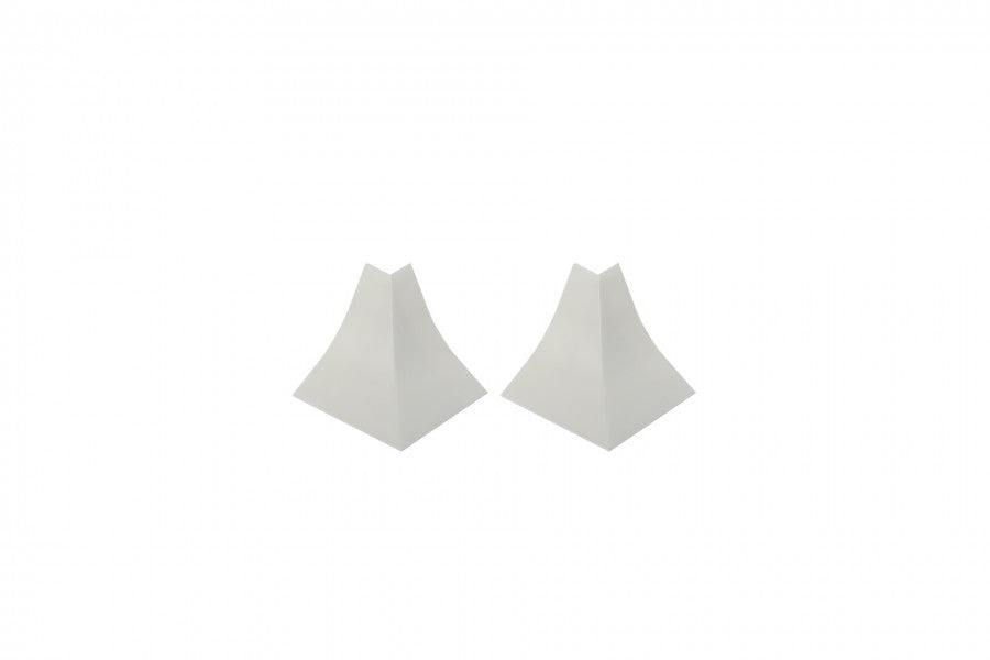 External corner for wide concave countertop strip BL 33 Marble 051 2 pcs.