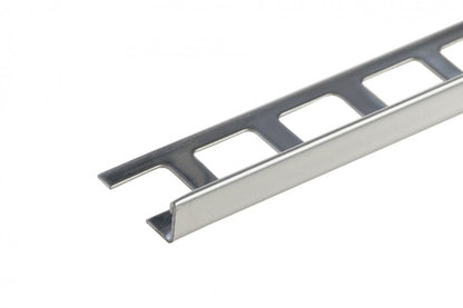 Profil schodowy narożny zakończeniowy stal nierdzewna naturalna 8mm 1m Srebrny