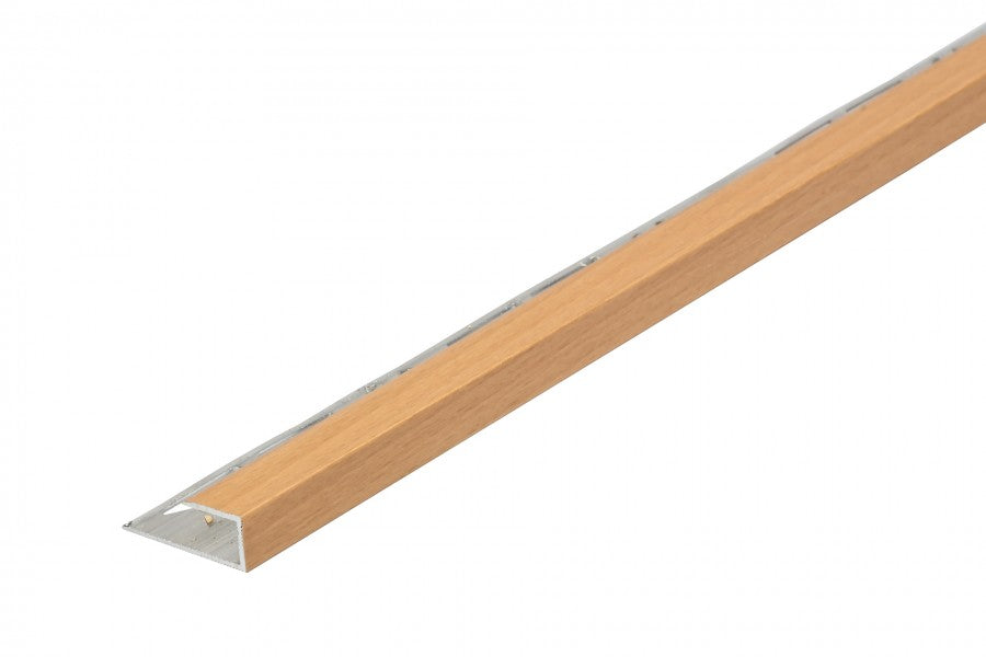 Profil zakończeniowy do paneli aluminium laminat 8mm 2m Buk