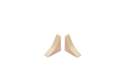 Cover cap for wide concave countertop strip BL 33 Marble Mil Gloss 2 pcs.