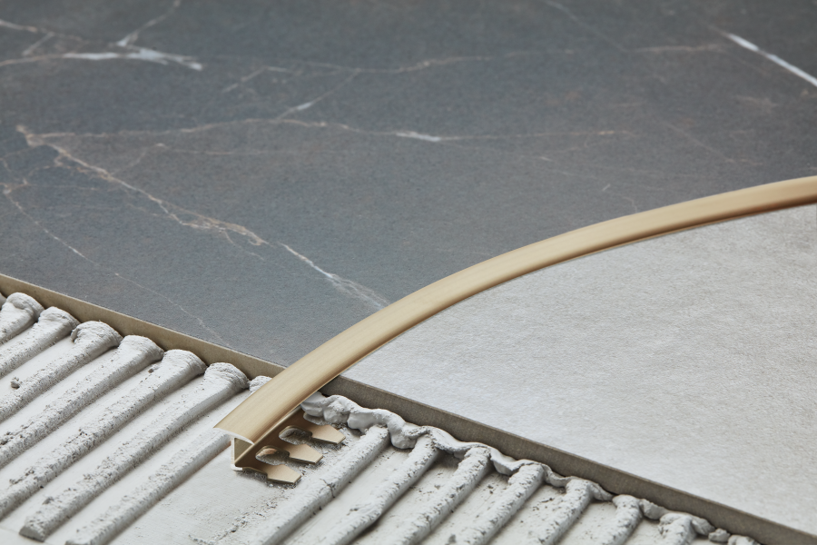 AL tile expansion profile 14x12mm for arches Silver El-Poler L= 2.50m