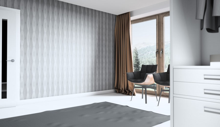 Panel ścienny PVC mat 25cm 2,7m Cemento Dark 1 opak=24 sztuki