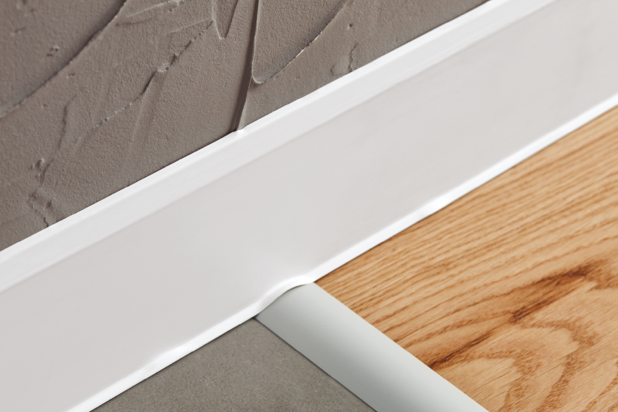 Hi-Line Prestige PVC Matt Skirting Board 75mm 2.5m Belfast Oak