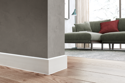 PVC skirting board MASTERLINE 17.1x61.5mm L= 2.20m Saintes Oak Matt