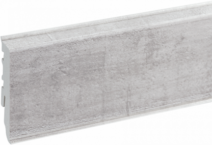 PVC skirting board MASTERLINE 15x60mm L= 2.20m Goth Clear Mat