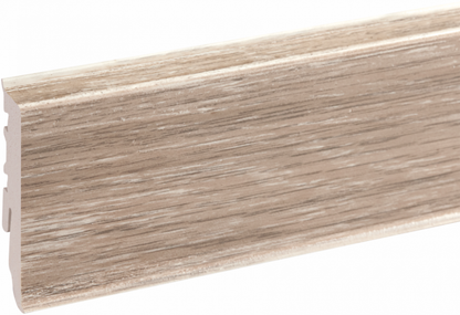 PVC skirting board MASTERLINE 17.1x61.5mm L= 2.20m Saintes Oak Matt