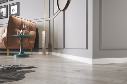 Zakończenia do listwy MASTERLINE 17,1x61,5mm łącznik 1kpl=2szt Dąb Mgielny Dublin Mat