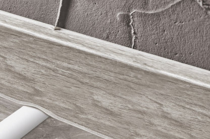 Zakończenia do listwy MASTERLINE 17,1x61,5mm łącznik 1kpl=2szt Dąb Mgielny Dublin Mat