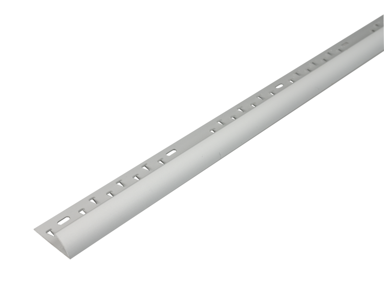 Профиль для отделки ковров AL с зубцами 10 мм, длина = 1,00 м, серебристый.