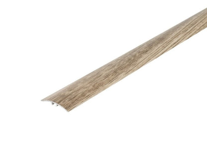 AL protective strip, push-in, 37mm, L= 2.79m, Oak Clay
