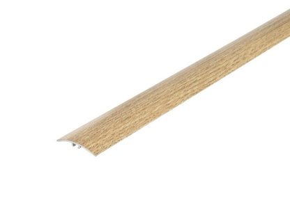 AL protective strip, push-in, 37mm, L= 2.79m, Natural Oak