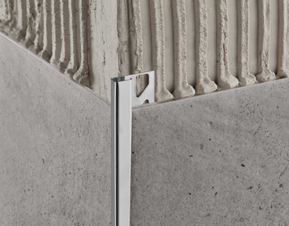 Profil narożny kwadratowy stal nierdzewna naturalna 9x9mm 2,5m Srebrny