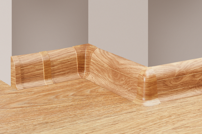 Listwa przypodłogowa Slim PVC mat 45mm 2,5m Buk