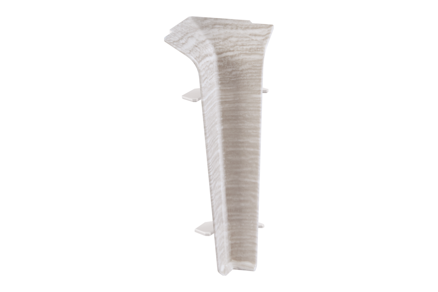 Internal corner for SOFTline skirting board 22.5x75mm 1 pack = 10 pcs Santiago Ash matt