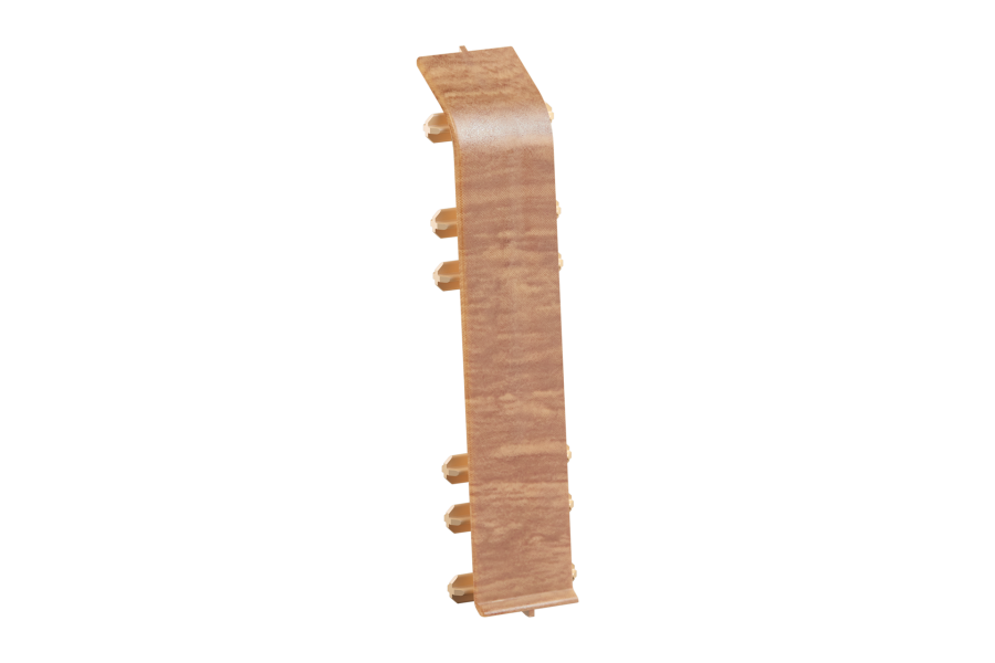 SOFTline skirting board connector 22.5x75mm 1 pack = 10 pcs Celtic Oak 2594 matt