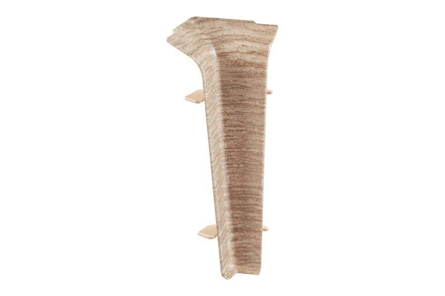 Internal corner for SOFTline skirting board 22.5x75mm 1 pack = 10 pcs. Tuscany Oak matt
