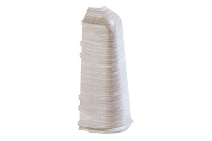 External corner for SOFTline skirting board 22.5x75mm 1 pack = 10 pcs Santiago Ash matt