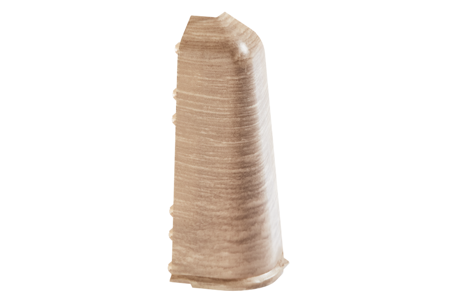 External corner for SOFTline skirting board 22.5x75mm 1 pack = 10 pcs. Tuscany Oak matt