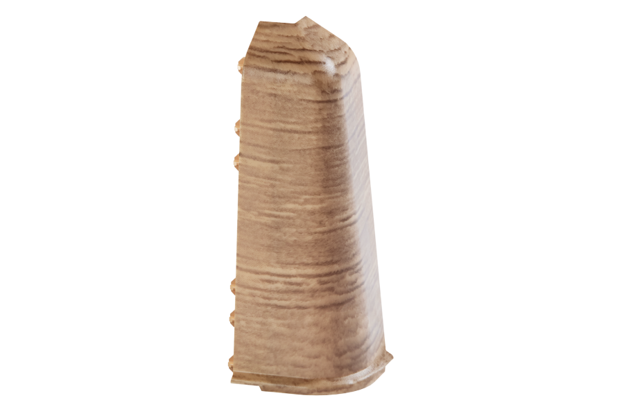 External corner for SOFTline skirting board 22.5x75mm 1 pack = 10 pcs Corfu matt