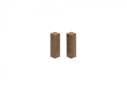 Торцевые стойки для плинтуса из МДФ 18x18x62 мм, Oak Warehouse, 6 шт.
