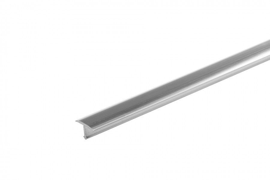 Profil fugowy gładki aluminium naturalne 14mm 2,5m Srebrny