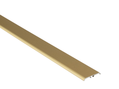AL protective strip, flat oval insert, 35mm, L= 1.86m, Gold