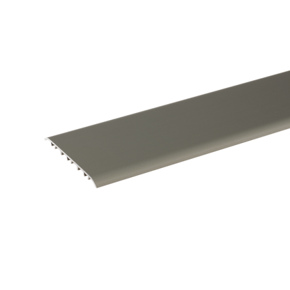 AL protective strip, flat oval insert, 80mm, L=2.79m, Champagne