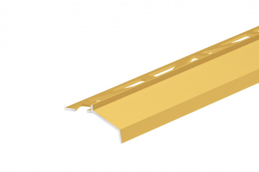 Balkonowy profil okapowy aluminium anoda 2,5m Złoty