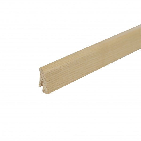 Wooden skirting board 38mm L= 2.50m Rustic Ash