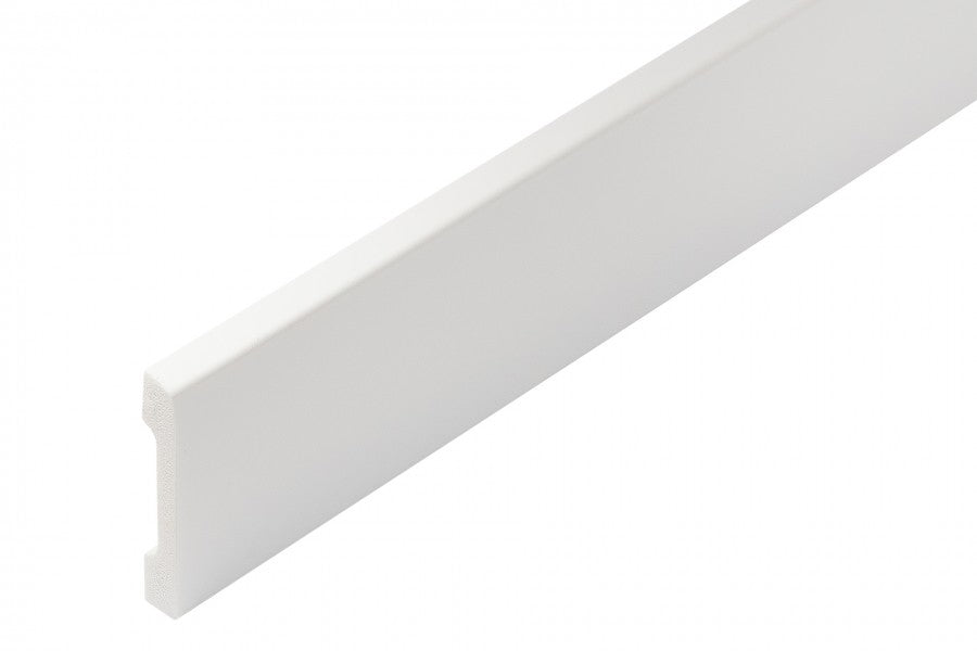 Door trims cut 45° Elegance primer paint 70x12mm 2.2m White 3pcs.