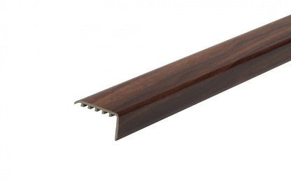 Kształtownik PVC kątownik progowy 45x22mm 2w1 L= 1,80m Orzech