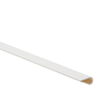 PVC clamp profile 15x0.9mm L=2.00m Beige 1001