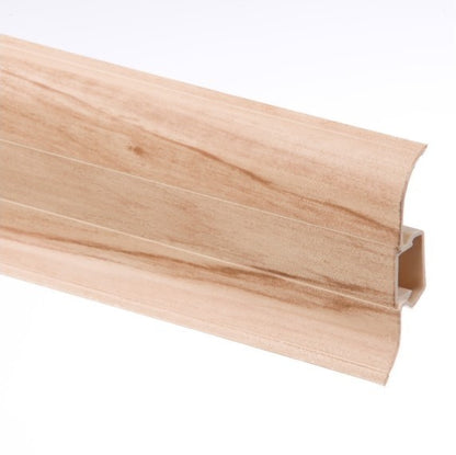 PVC Premium Classic skirting board 22x59mm L=2.20m Apple Tree Old Mat