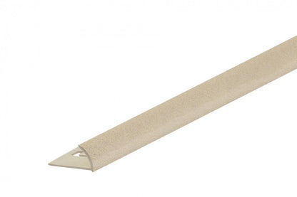 Наружный профиль для ПВХ-плитки 8 мм 2,5 м, песочно-бежевый.