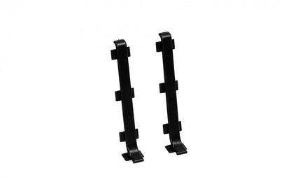Skirting board connector LP 80 gloss Black 2 pcs.