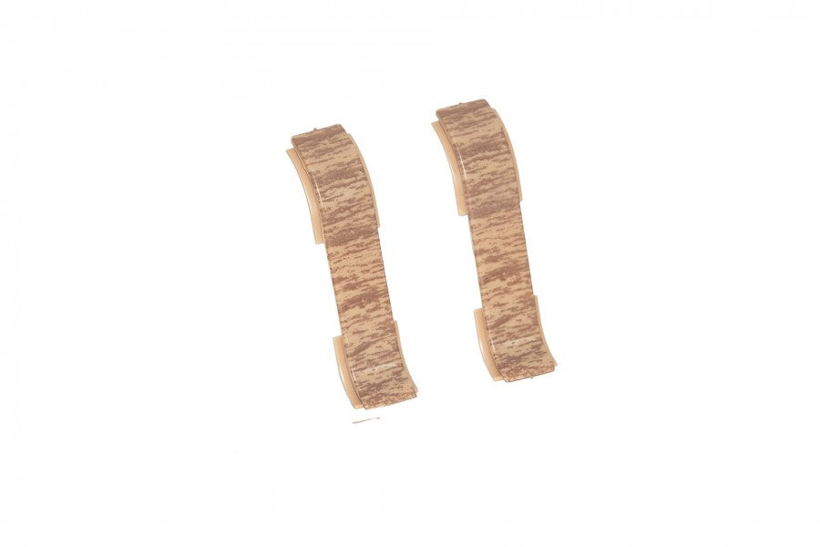 Łącznik do listwy przypodłogowej Premium mat Pecan 2szt.