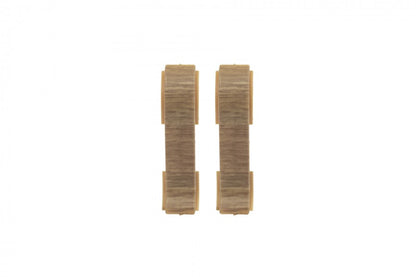 Высококачественные матовые соединители для плинтуса Newport Oak, 2 шт.