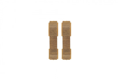 Высококачественный матовый соединитель для плинтуса Verden Oak/Honey Tarbek, 2 шт.