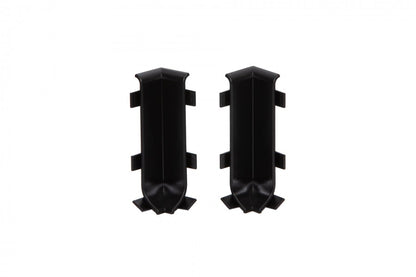 Internal corner for skirting board LP 59 gloss Black 2 pcs.