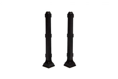 External corner for skirting board LP 100 gloss Black 2 pcs.