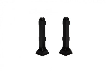 External corner for skirting board LP 59 gloss Black 2 pcs.