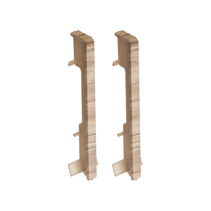 End caps for MASTERLINE strip 17.2x81.5mm strip connector 1 set = 2 pcs Napoli Mat