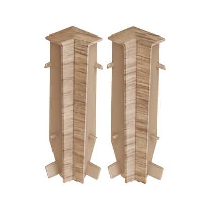 End caps for MASTERLINE strip 17.2x81.5mm internal corner 1 set = 2 pcs Napoli Mat