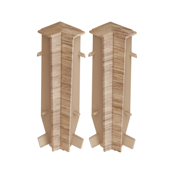 End caps for MASTERLINE strip 17.2x81.5mm internal corner 1 set = 2 pcs Napoli Mat