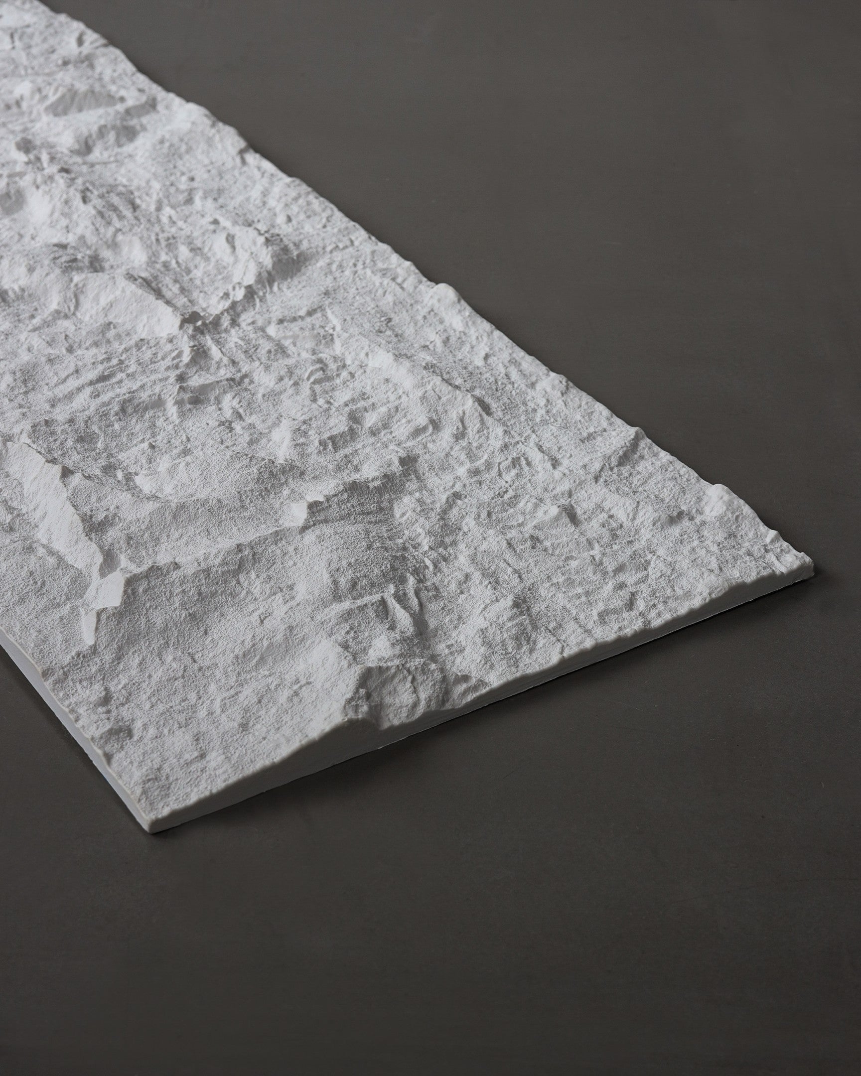 Panel ścienny SANTERO-R3 [600x2900x45mm] Cezar klejona/y FLEX Biały (BI) L= 2,90m